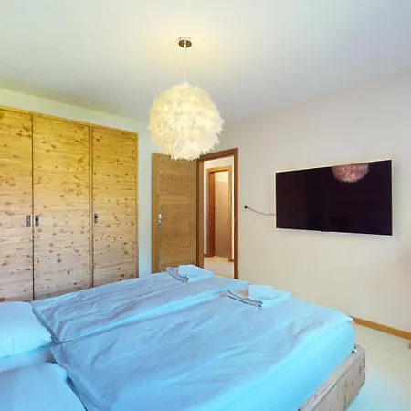 Modern Alpine With Sauna Apartmán Champéry